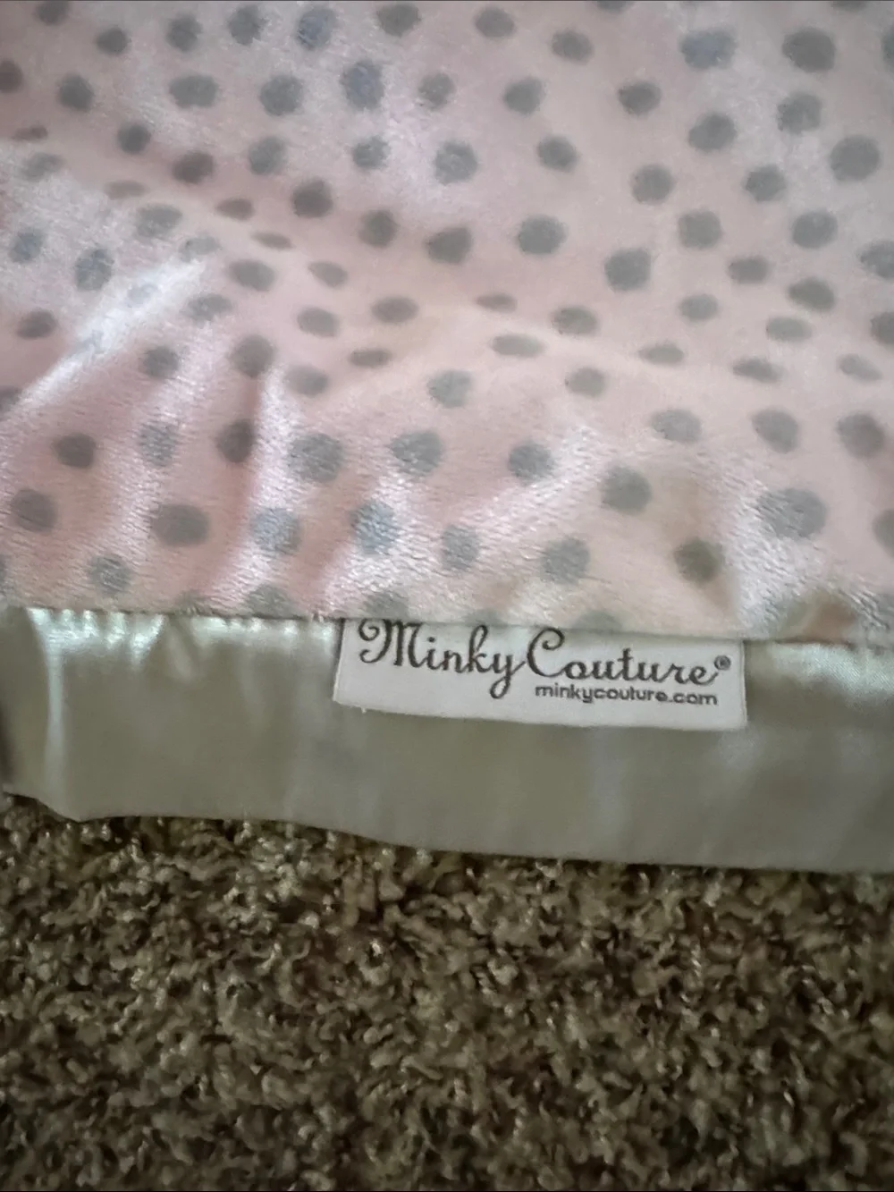 Minky Couture blanket